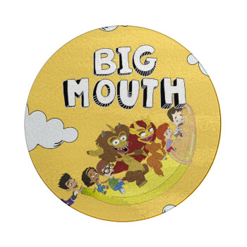 Big mouth, Επιφάνεια κοπής γυάλινη στρογγυλή (30cm)