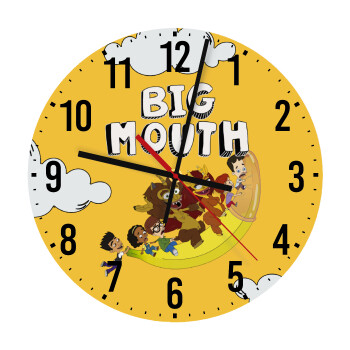 Big mouth, Ρολόι τοίχου ξύλινο (30cm)