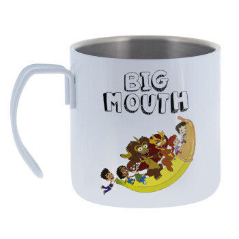 Big mouth, Mug Stainless steel double wall 400ml