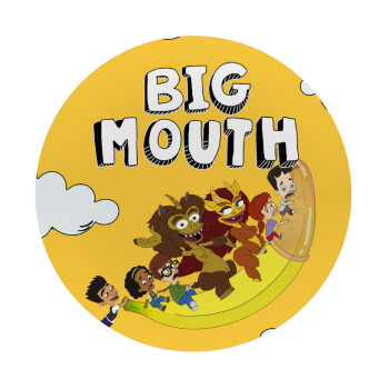 Big mouth, Mousepad Round 20cm