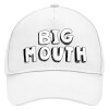 Adult Baseball Cap, Drill, White (100% COTTON, ADULT, UNISEX, ONE SIZE)