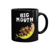 Mug black, ceramic, 330ml