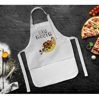 Big mouth, Ποδιά Σεφ Ολόσωμη Παιδική (με ρυθμιστικά και 2 τσέπες)