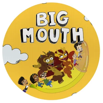 Big mouth, Mousepad Στρογγυλό 20cm