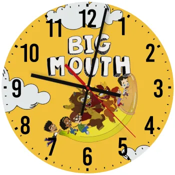 Big mouth, Ρολόι τοίχου ξύλινο (30cm)