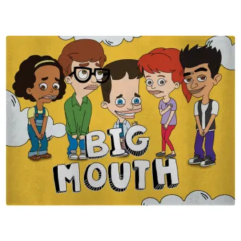 Big mouth, Επιφάνεια κοπής γυάλινη (38x28cm)