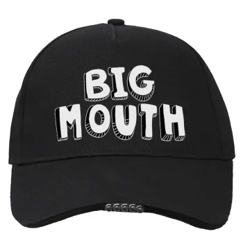 Big mouth, Work & Activity LED Light Cap – Perfect for Night & Low Light Conditions (100% COTTON, ADULT, UNISEX)