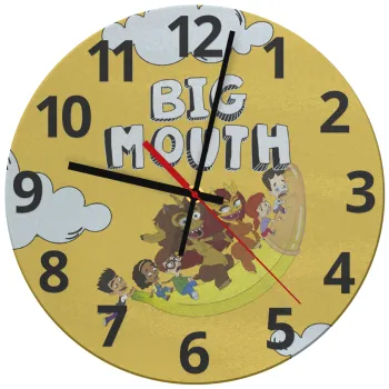 Big mouth, Ρολόι τοίχου γυάλινο (30cm)