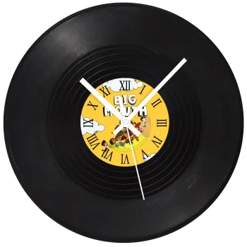 Big mouth, Ρολόι τοίχου Βινύλιο (30cm)