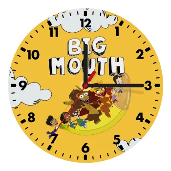 Big mouth, Ρολόι τοίχου ξύλινο (20cm)