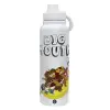 1L Stainless Steel Thermal Bottle with Phone Holder & Double Wall Insulation