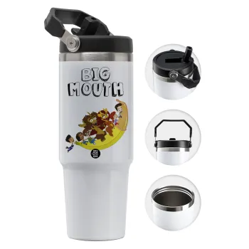 Big mouth, Θερμός Ανοξείδωτο 30oz με χερούλι