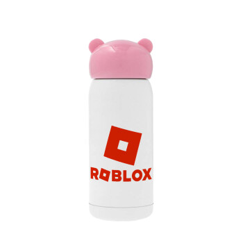 Roblox red, Ροζ ανοξείδωτο παγούρι θερμό (Stainless steel), 320ml