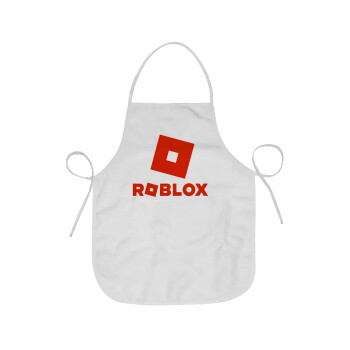 Roblox red, Ποδιά Σεφ Ολόσωμη κοντή Ενηλίκων (63x75cm)