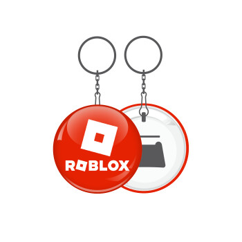 Roblox red, Μπρελόκ μεταλλικό 5cm με ανοιχτήρι