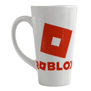 Roblox red, Κούπα κωνική Latte Μεγάλη, κεραμική, 450ml
