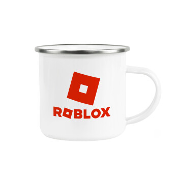 Roblox red, Κούπα Μεταλλική εμαγιέ λευκη 360ml