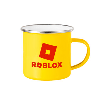 Roblox red, Κούπα Μεταλλική εμαγιέ Κίτρινη 360ml
