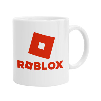 Roblox red, Ceramic coffee mug, 330ml (1pcs)