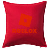 Sofa cushion RED 50x50cm includes filling