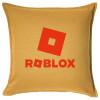 Sofa cushion YELLOW 50x50cm includes filling