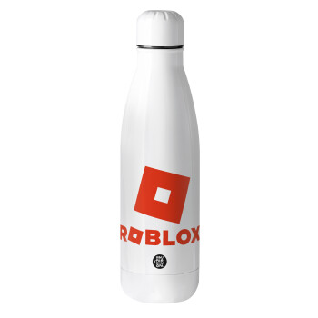 Roblox red, Μεταλλικό παγούρι θερμός (Stainless steel), 500ml