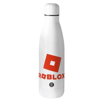 Roblox red, Μεταλλικό παγούρι θερμός (Stainless steel), 500ml