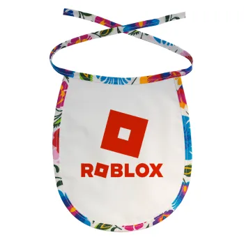 Roblox red, Σαλιάρα μωρού αλέκιαστη με κορδόνι Χρωματιστή