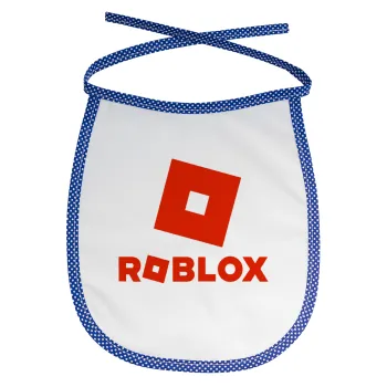 Roblox red, Σαλιάρα μωρού αλέκιαστη με κορδόνι Μπλε