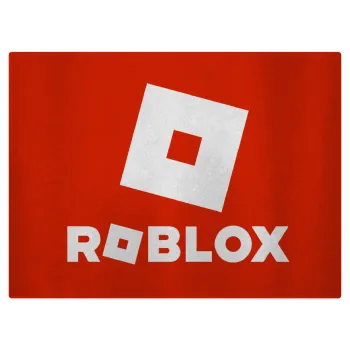Roblox red, Επιφάνεια κοπής γυάλινη (38x28cm)