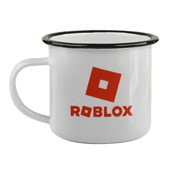 Roblox red, Κούπα εμαγιέ με μαύρο χείλος 360ml