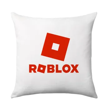 Roblox red, Μαξιλάρι καναπέ 40x40cm περιέχεται το  γέμισμα