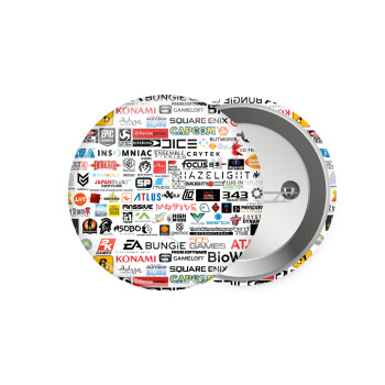 Video Game Studio Logos, Κονκάρδα παραμάνα 7.5cm
