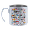 Mug Stainless steel double wall 400ml