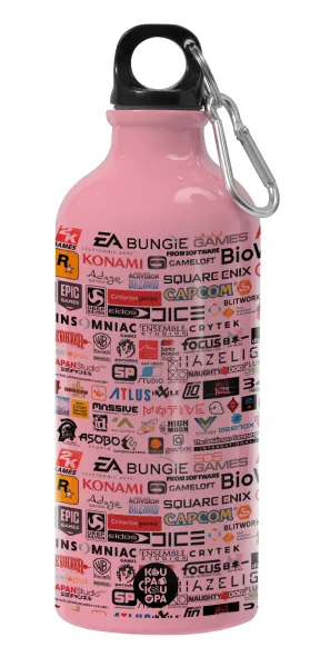 Video Game Studio Logos — Water bottle 600ml