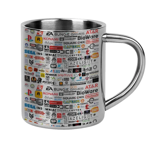 Video Game Studio Logos — Κούπα Ανοξείδωτη διπλού τοιχώματος 300ml