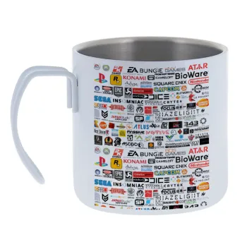 Video Game Studio Logos — Κούπα Ανοξείδωτη διπλού τοιχώματος 400ml