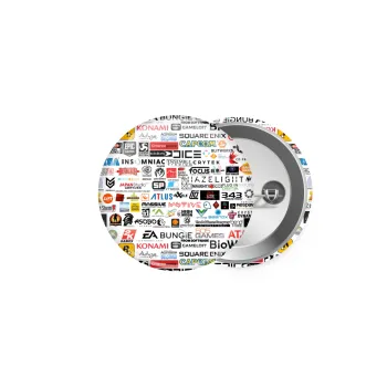 Video Game Studio Logos, Κονκάρδα παραμάνα 5cm
