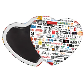 Video Game Studio Logos, Μαγνητάκι καρδιά (57x52mm)