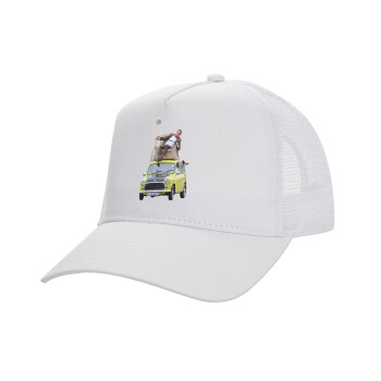 Mr. Bean mini 1000, Καπέλο Structured Trucker, ΛΕΥΚΟ