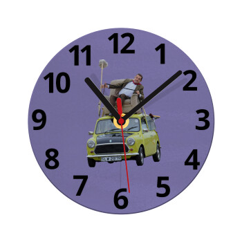 Mr. Bean mini 1000, Ρολόι τοίχου γυάλινο (20cm)