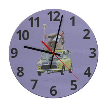 Mr. Bean mini 1000, Ρολόι τοίχου γυάλινο (30cm)