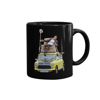 Mr. Bean mini 1000, Mug black, ceramic, 330ml