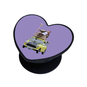 Mr. Bean mini 1000, Phone Holders Stand  καρδιά Μαύρο Βάση Στήριξης Κινητού στο Χέρι