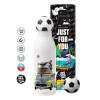 Soccer Metal mug thermos, double wall, 550ml