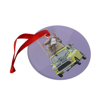 Mr. Bean mini 1000, Χριστουγεννιάτικο στολίδι γυάλινο 9cm