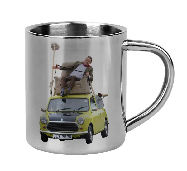 Mr. Bean mini 1000 — Κούπα Ανοξείδωτη διπλού τοιχώματος 300ml