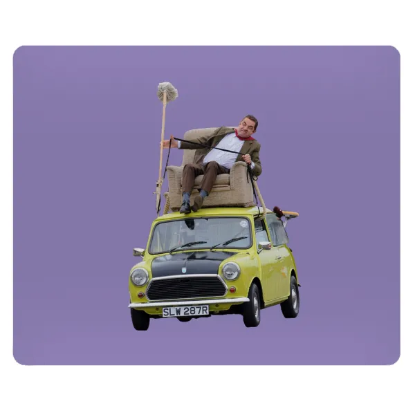Mr. Bean mini 1000 — Mousepad ορθογώνιο 23x19cm