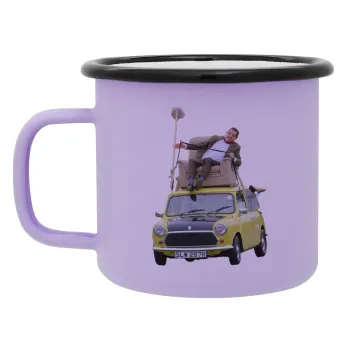 Mr. Bean mini 1000, Κούπα Μεταλλική εμαγιέ ΜΑΤ Light Pastel Purple 360ml