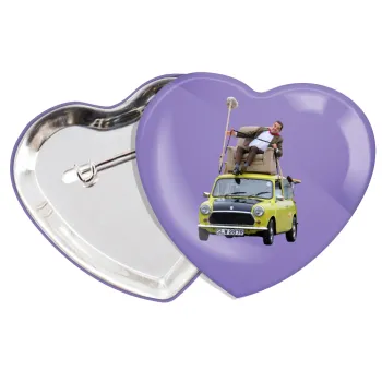 Mr. Bean mini 1000, Κονκάρδα παραμάνα καρδιά (57x52mm)